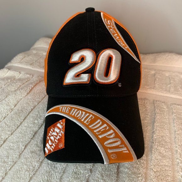 NASCAR Tony Stewart #20 The Home Depot Hat Cap Joe Gibbs Racing - Picture 1 of 9